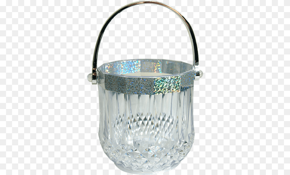 Water Tight Mirror Bucket By Ronjo Storage Basket, Chandelier, Lamp, Glass, Jar Free Png Download