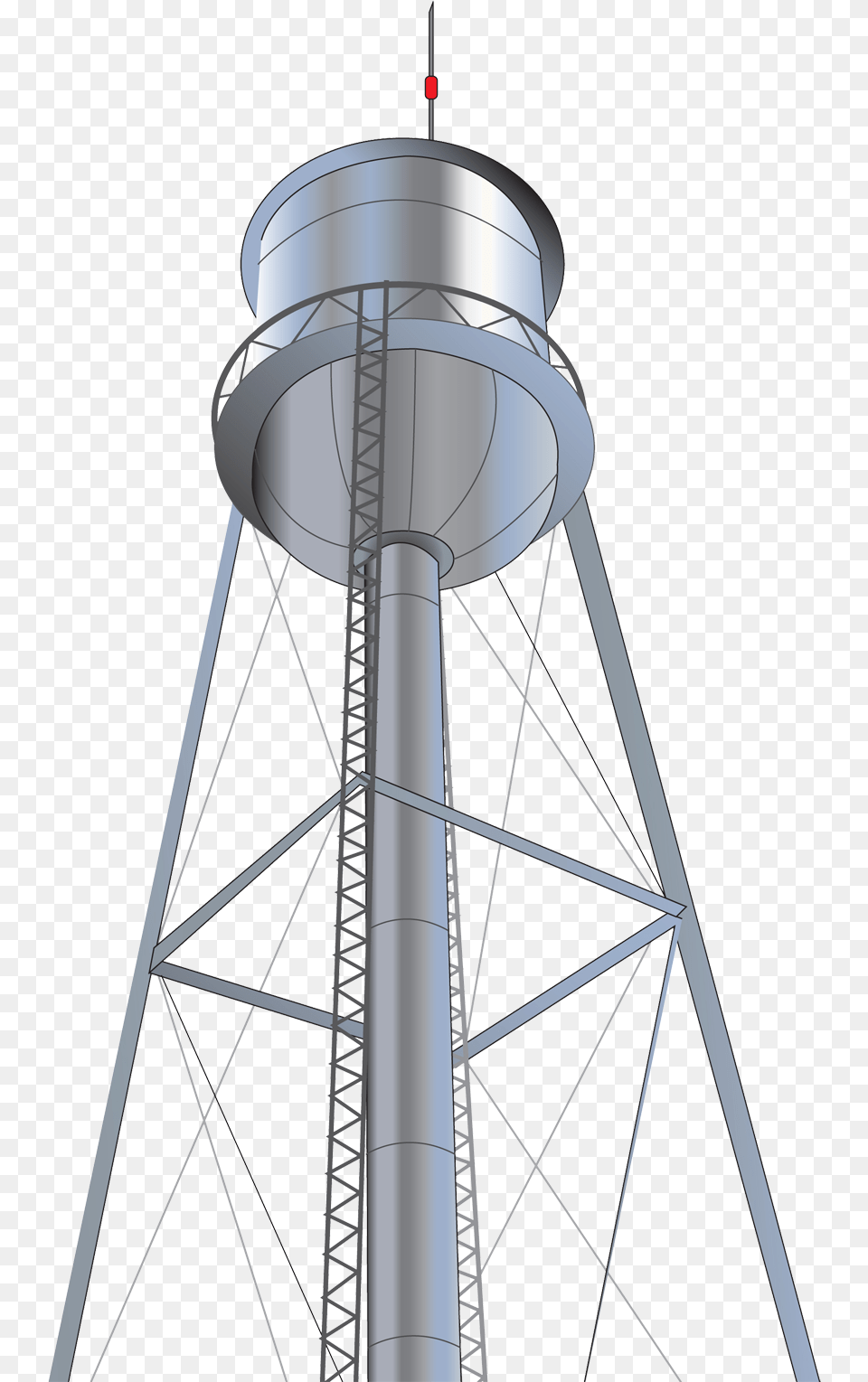 Water Tower Clip Art Steel Structure Water Tank, Architecture, Building, Water Tower Free Png