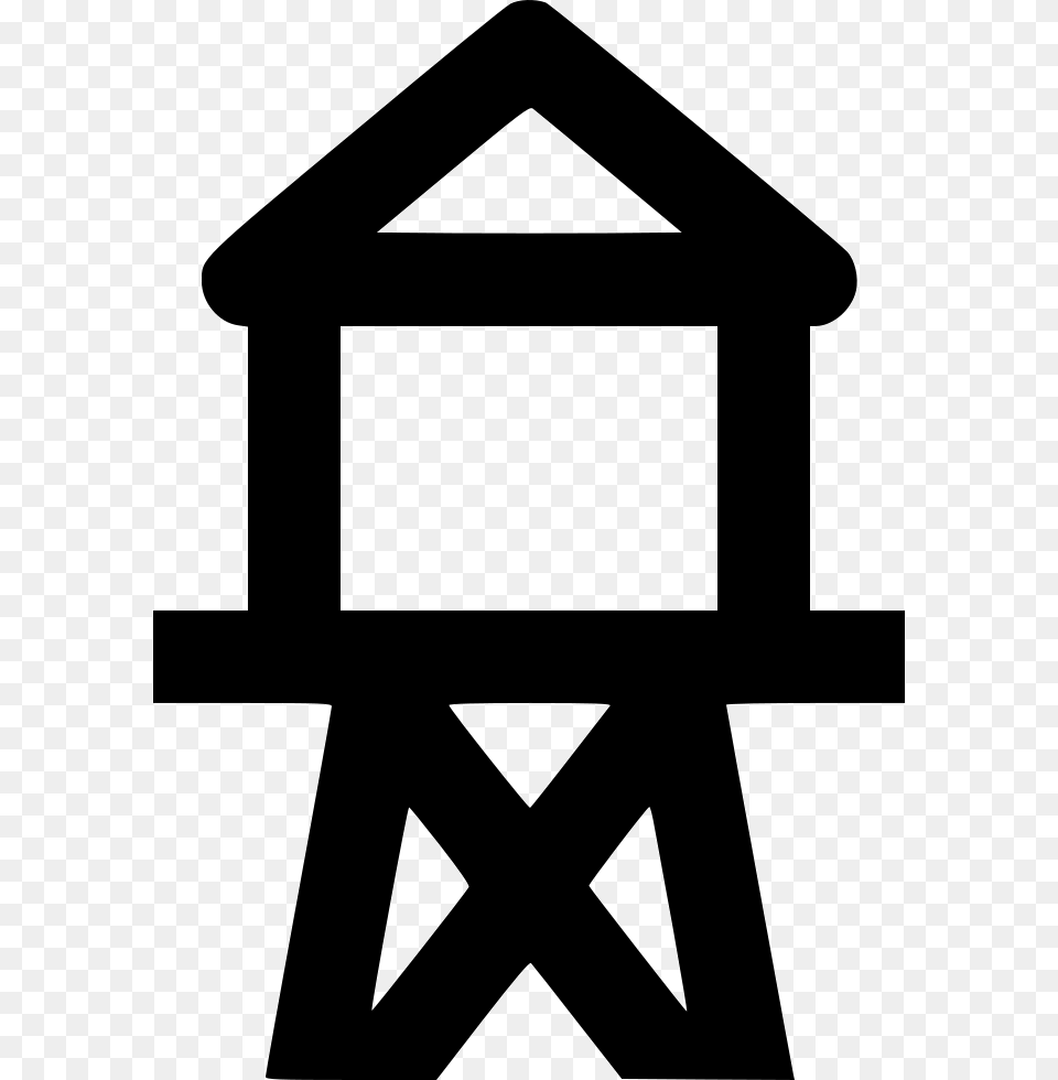 Water Tower Icon Download, Mailbox, Stencil, Symbol Free Png