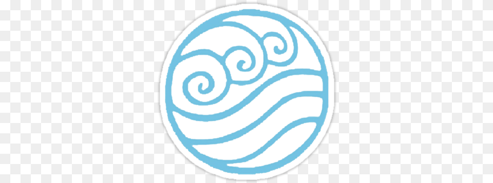 Water Tribe Symbol Stickers By Zatanna103 Avatar The Last Airbender, Animal, Invertebrate, Sea Life, Seashell Free Transparent Png