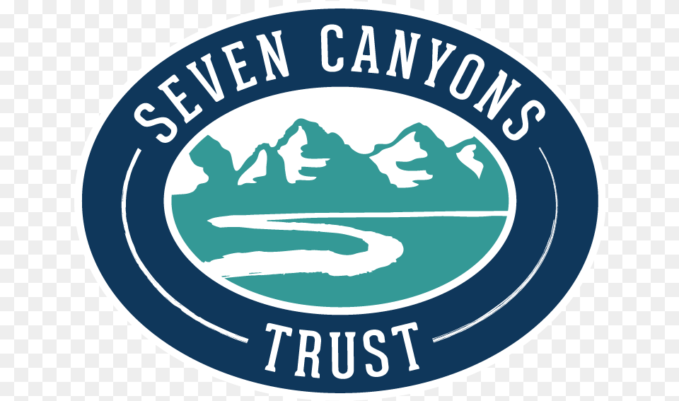 Water Trivia Seven Canyons Trust Sign, Ice, Logo, Outdoors, Nature Png