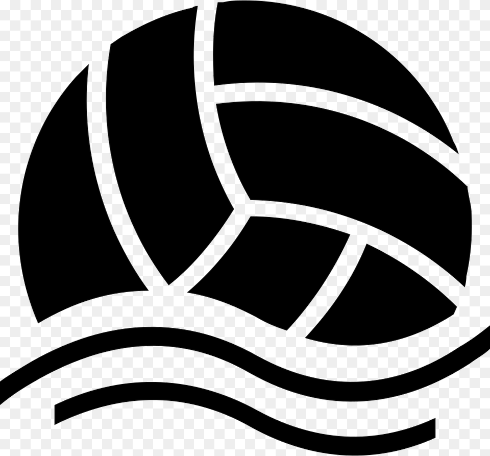 Water Volleyball Sportive Symbol Of Floating Ball Vector Volleyball Ball Vector, Hat, Stencil, Cap, Clothing Free Png