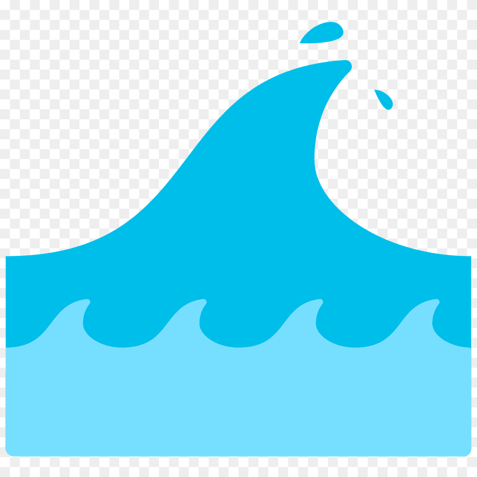 Water Wave Emoji Clipart, Ice, Nature, Outdoors, Animal Free Png