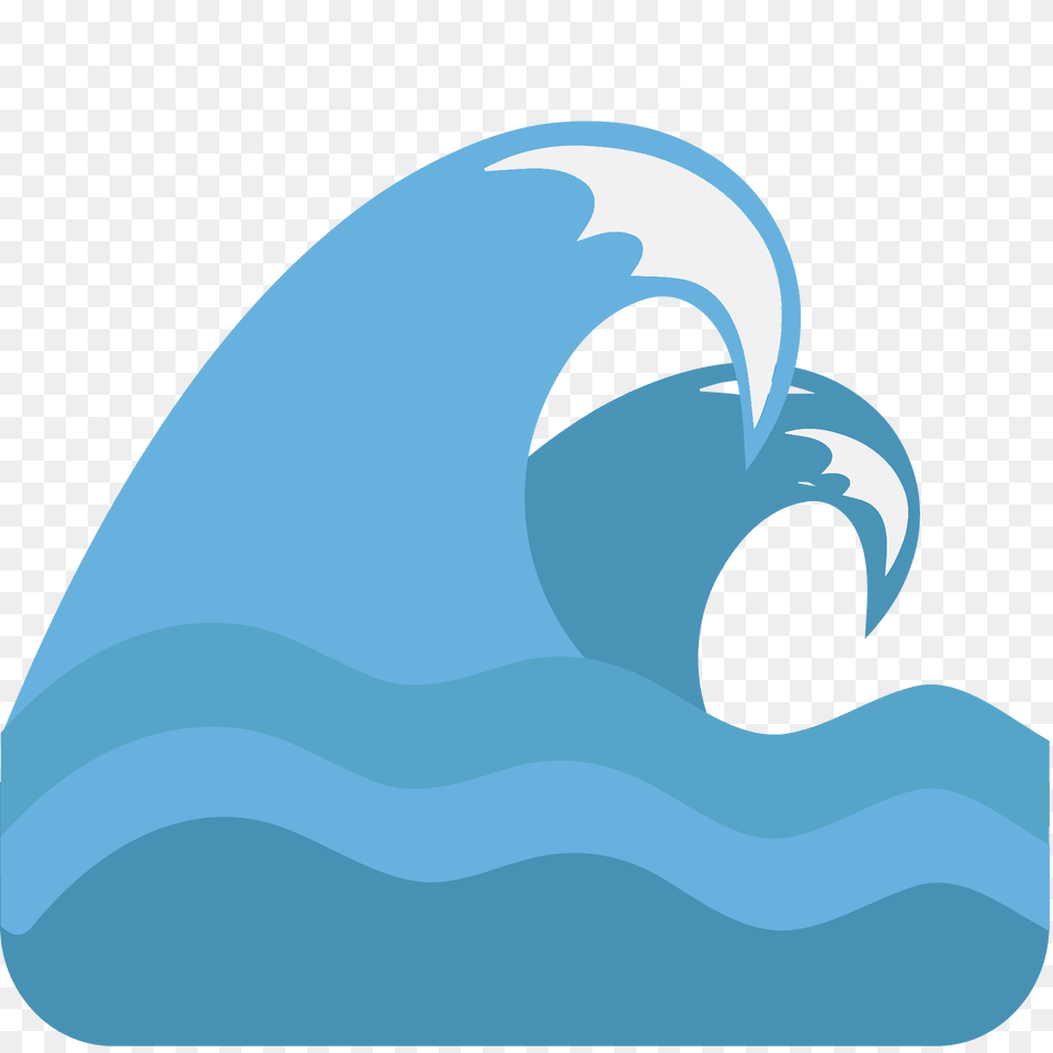 Water Wave Emoji Clipart, Ice, Nature, Outdoors, Sea Png Image