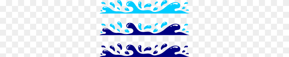 Water Waves Border Clipart, Nature, Outdoors, Sea, Art Free Transparent Png