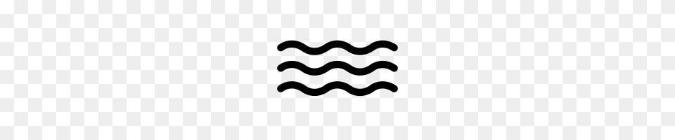 Water Waves Icons Noun Project, Gray Free Png Download