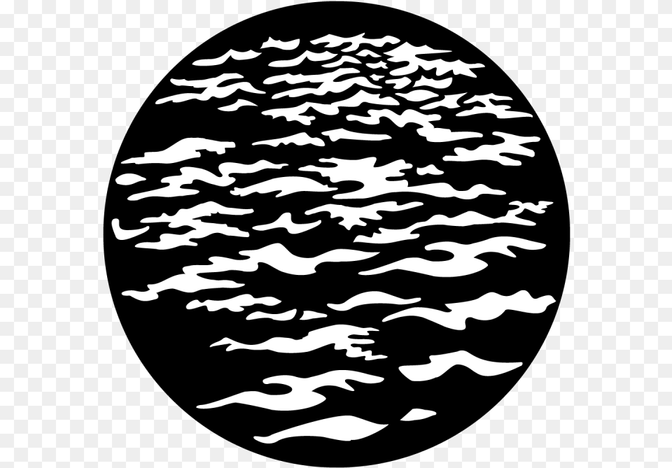 Water Waves Ocean Ocean Gobo, Stencil Png Image