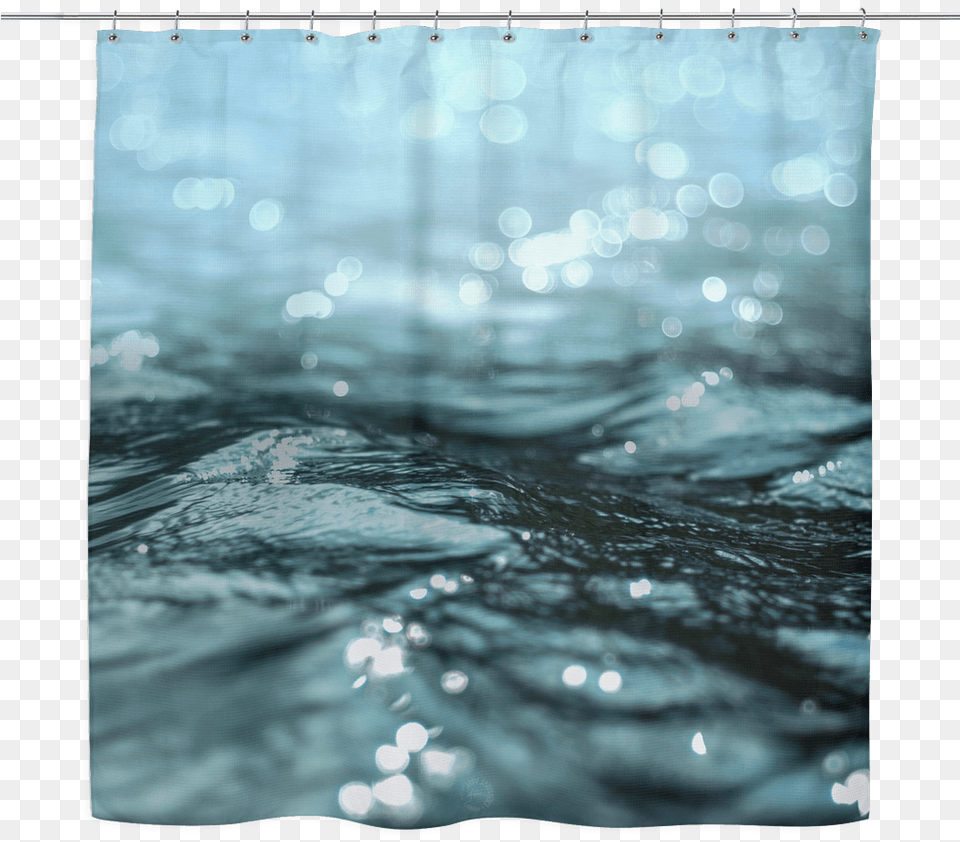 Water Waves Shower Curtain Floating In Bible Characters In Genesis, Pool, Swimming Pool, Shower Curtain Free Png