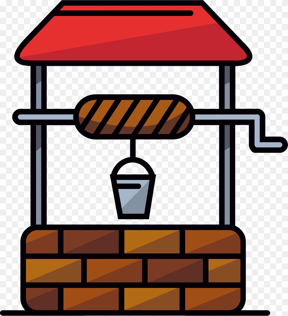 Water Well Clipart, Bus Stop, Outdoors, Mailbox, Brick Free Transparent Png