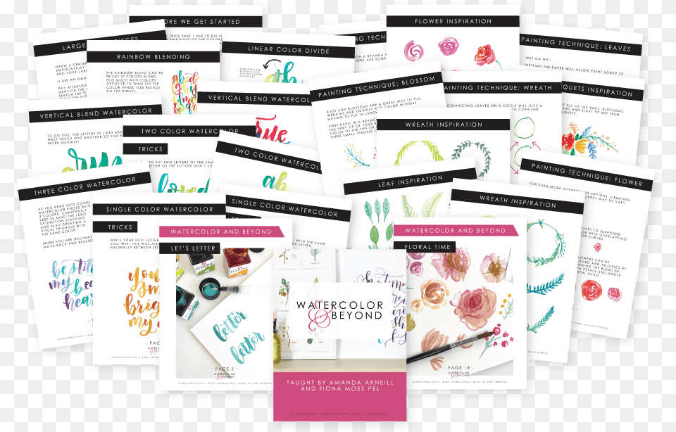 Watercolor And Beyond Worksheets Graphic Design, Advertisement, Poster, Business Card, Paper Free Transparent Png