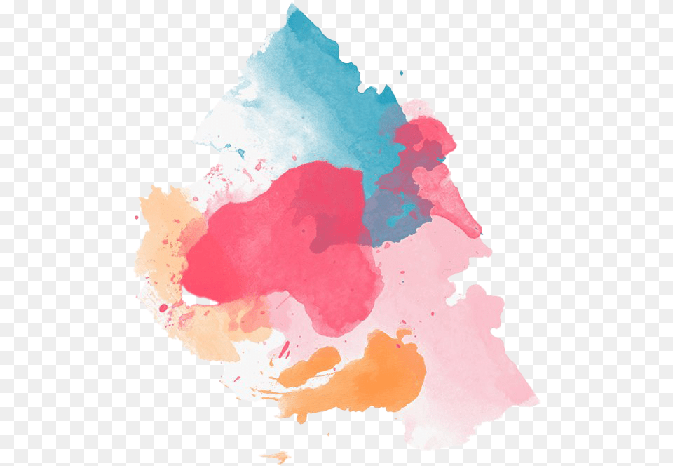 Watercolor Art Clipart Watercolor Splash, Person, Map, Painting Free Png Download