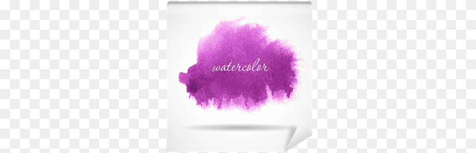 Watercolor Background Wall Mural Pixers We Live To Watercolor Painting, Purple Free Transparent Png