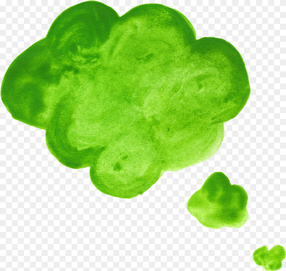 Watercolor Balloon Speech Bubbles Speech Bubble Green, Moss, Plant, Leaf, Accessories Png