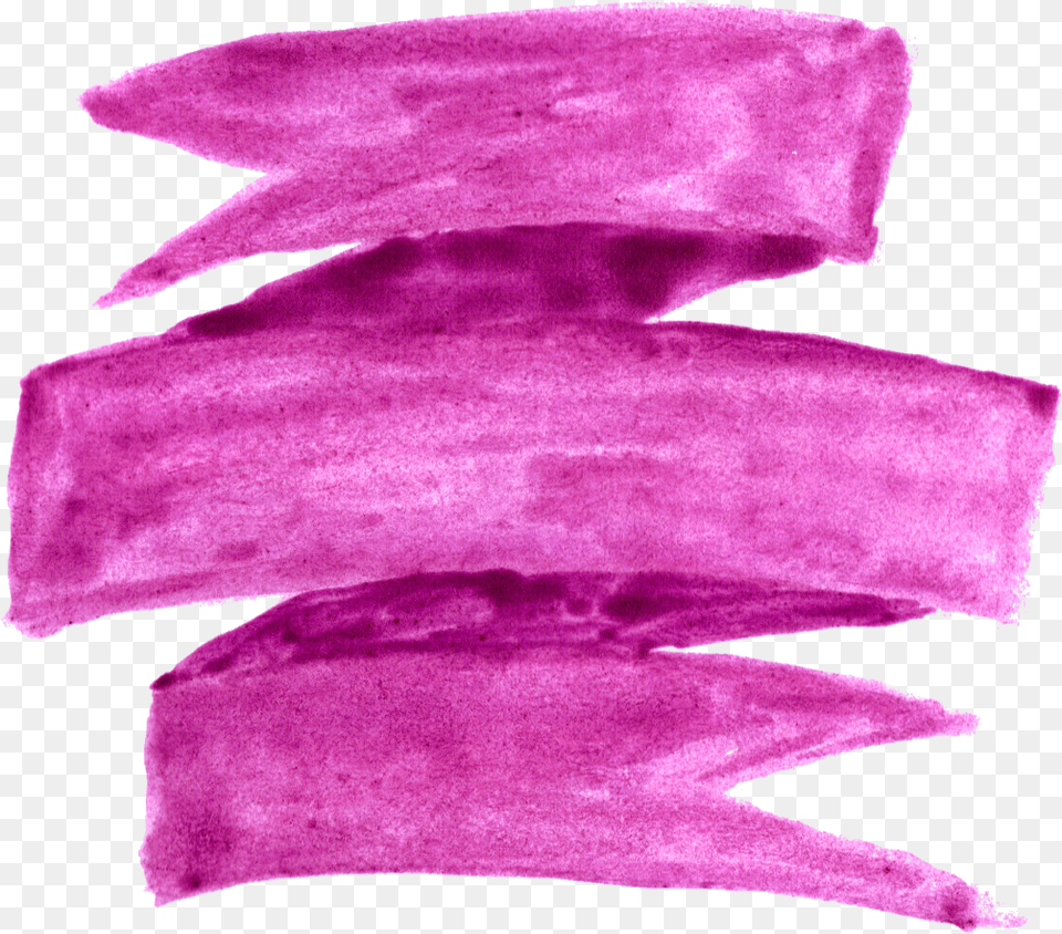 Watercolor Banners Water Color, Purple, Velvet, Home Decor Free Transparent Png