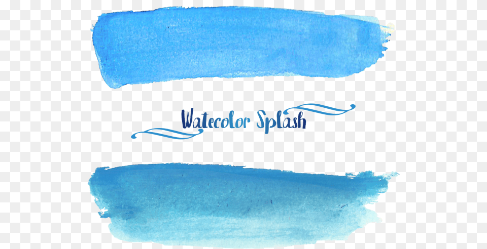 Watercolor Blue Clip Library Azul, Ice, Nature, Outdoors, Sea Free Png Download