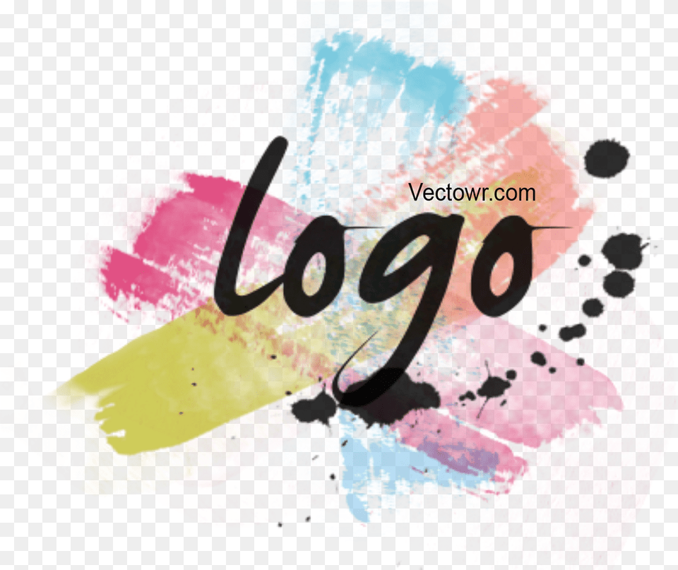 Watercolor Brush Effect Logo Amp Animation Calligraphy, Art, Graphics, Text, Number Png Image