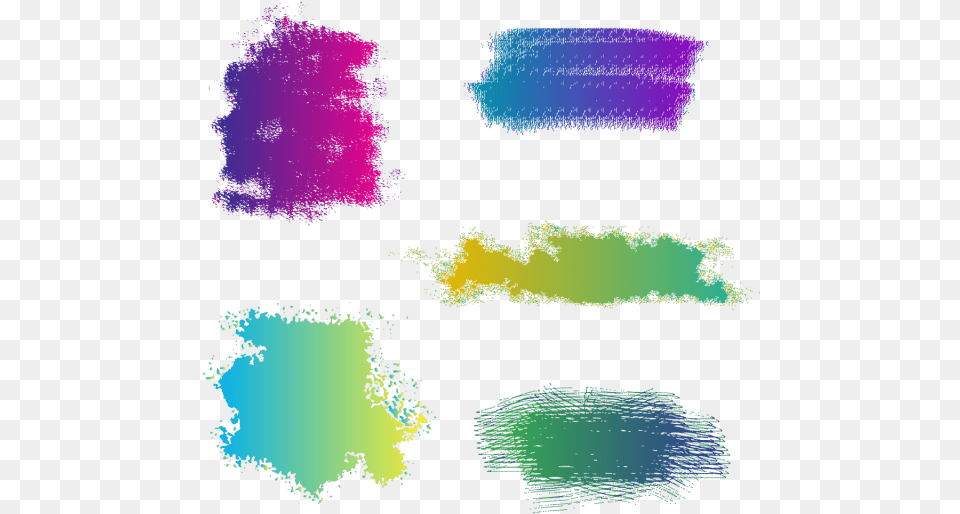 Watercolor Brush Strokes Paint Container Free Png