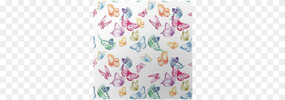 Watercolor Butterfly, Pattern, Art, Embroidery Png