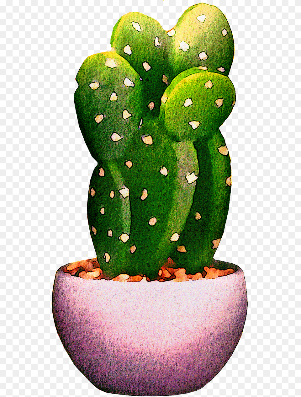 Watercolor Cactus Succulents Cacti Image On Pixabay Cactos E Suculentas, Green, Plant, Potted Plant Png