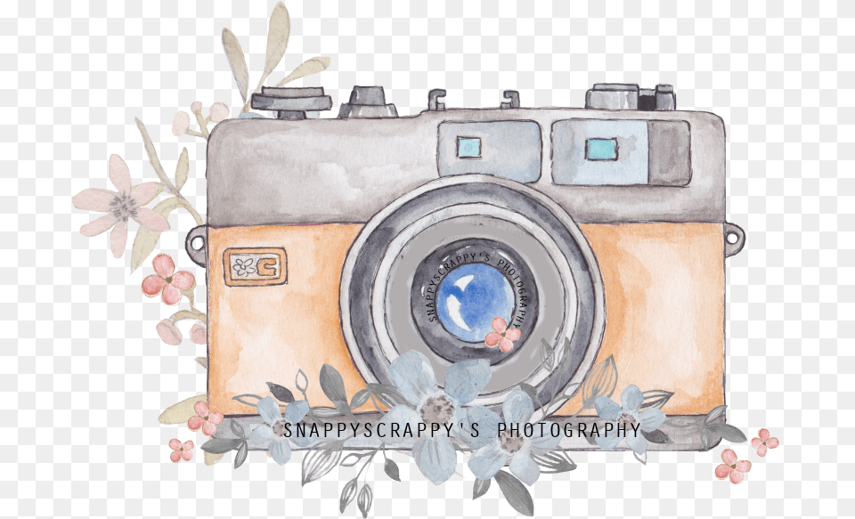 Watercolor Camera Clipart Camera Painting, Digital Camera, Electronics, Photography Free Transparent Png