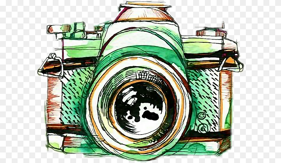 Watercolor Camera Painting Painting Cameras, Art Free Png