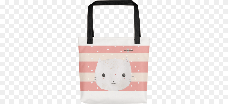 Watercolor Cat Face Tote Bag, Accessories, Handbag, Tote Bag, Purse Free Transparent Png