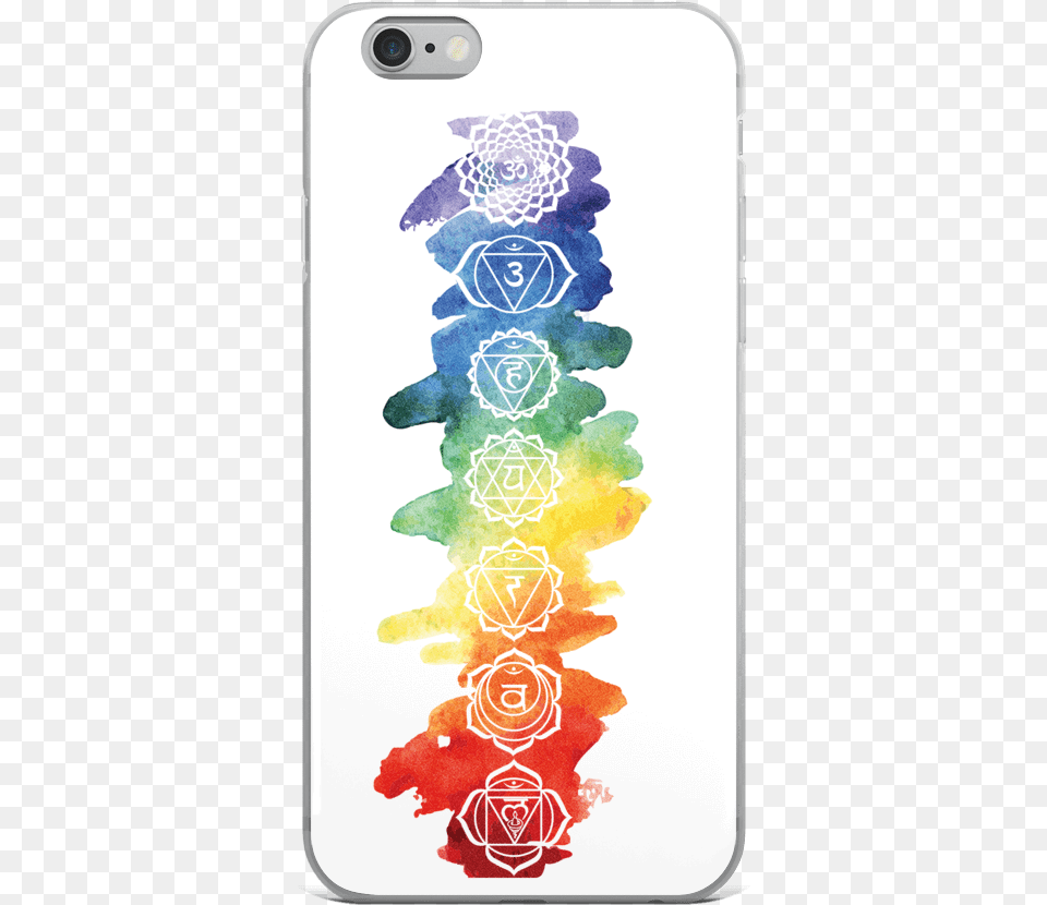 Watercolor Chakras, Electronics, Mobile Phone, Phone, Art Free Transparent Png