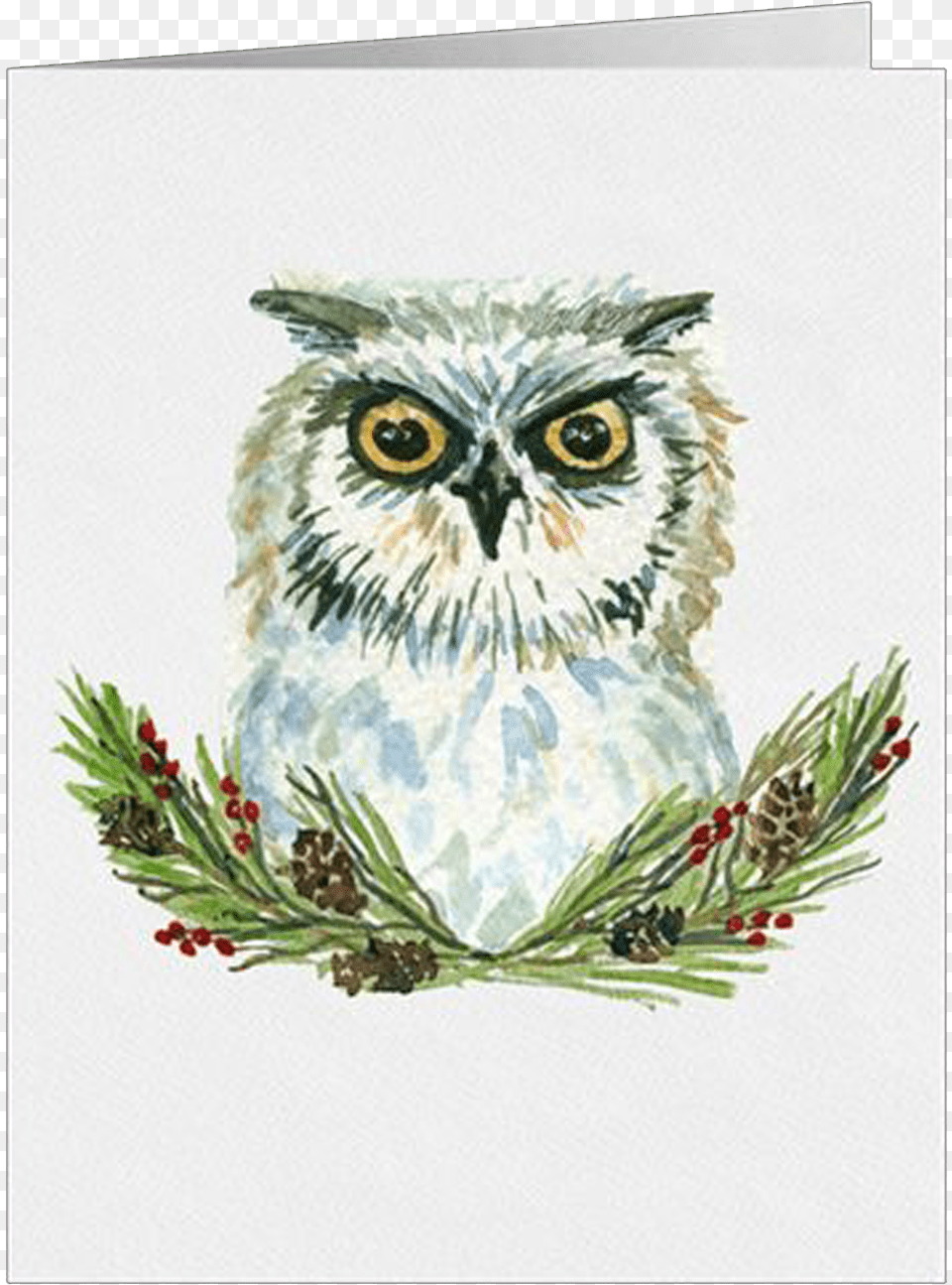 Watercolor Christmas Woodland Animals, Animal, Bird, Pattern, Art Free Png Download
