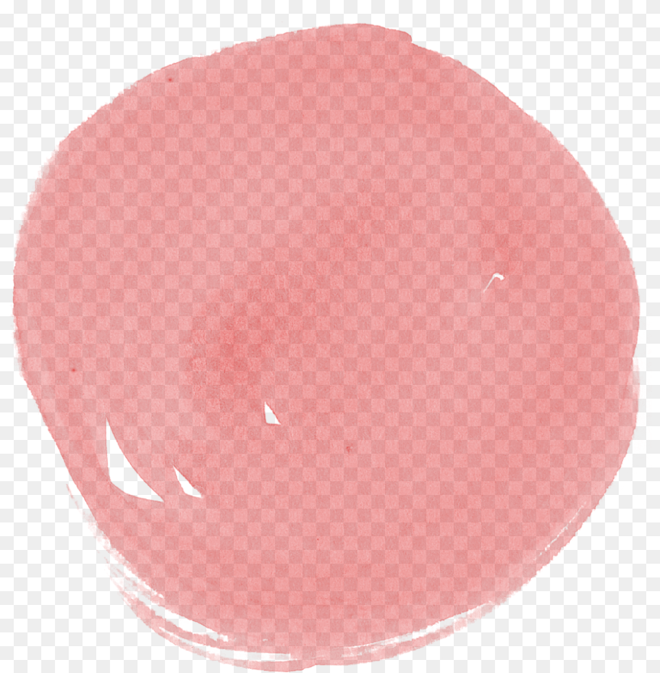 Watercolor Circle Lipstick, Sphere, Flower, Helmet, Petal Png Image