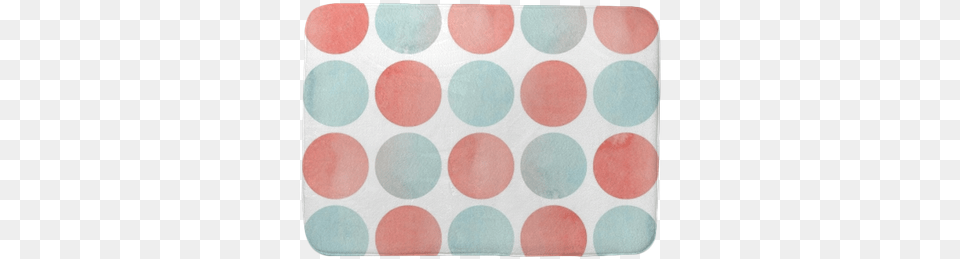 Watercolor Circles In Pink And Blue Color Isolated, Pattern, Home Decor, Polka Dot, Rug Free Png