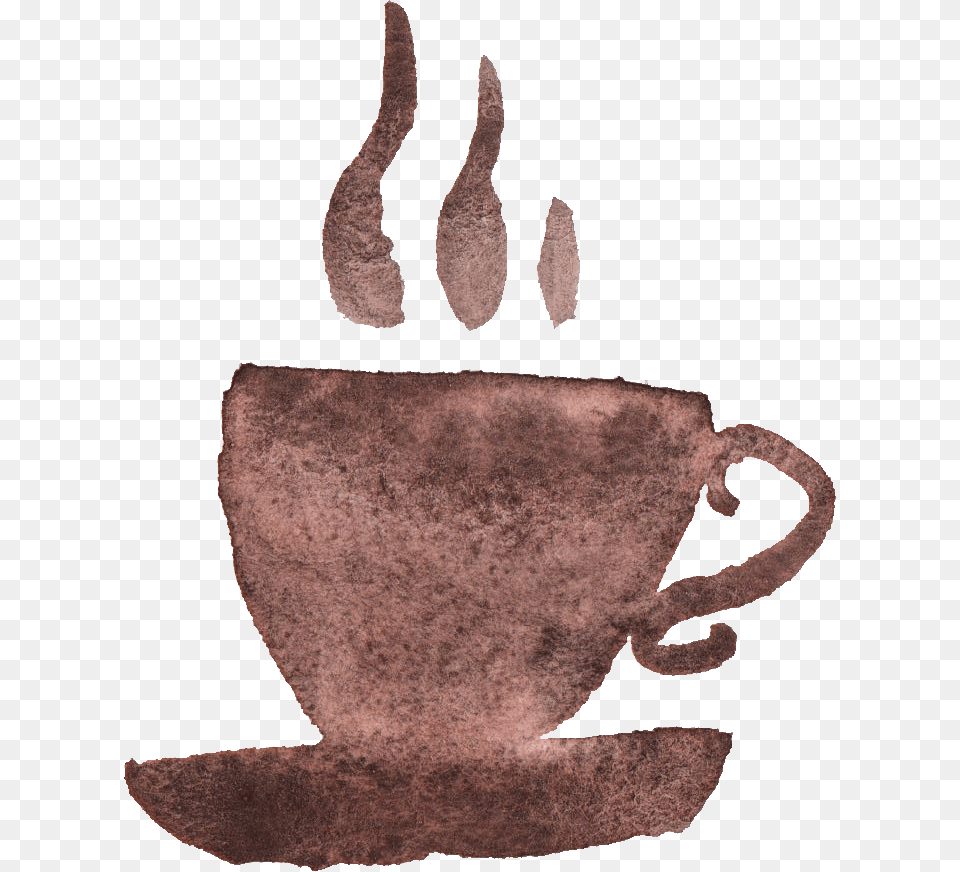Watercolor Coffee Cup, Pottery, Beverage, Coffee Cup, Cutlery Png Image