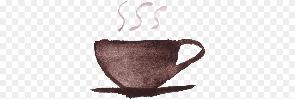 Watercolor Coffee Cup Transparent Onlygfxcom Coffee Watercolor Transparent Background, Saucer, Beverage, Coffee Cup Free Png Download