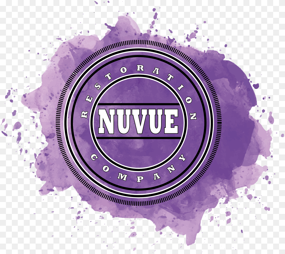 Watercolor Color Splash, Purple, Logo, Emblem, Symbol Png Image