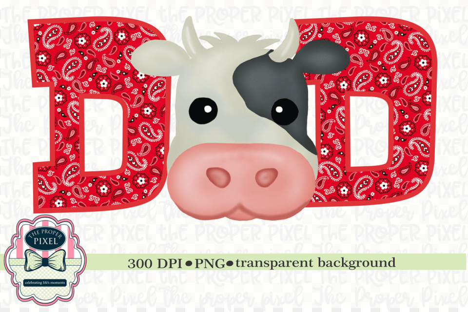 Watercolor Dad Cow Birthday Two Black Cow Example Printable Red Truck With Christmas Tree, Animal, Cattle, Livestock, Mammal Free Transparent Png