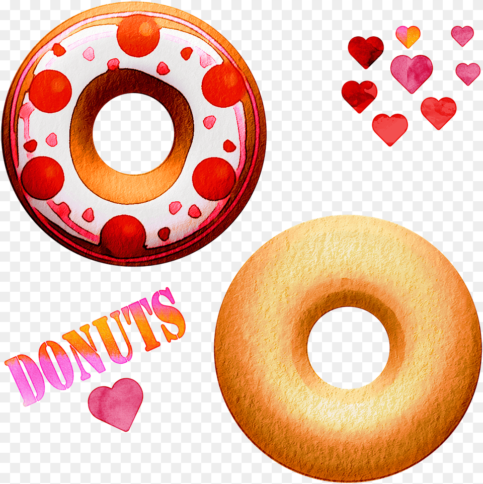 Watercolor Donuts Sweets Chocolate Image On Pixabay Doughnut, Food, Donut, Bread Png