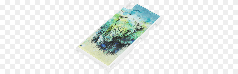 Watercolor Elephant Hard Case For Sony Xperia Z3 Watercolor Elephant Watercolor Elephant Watercolor, Electronics, Mobile Phone, Phone Free Png