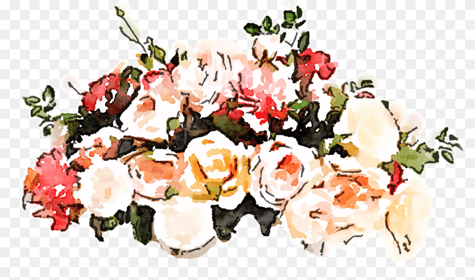 Watercolor Flower Paintings Wallpaper Flower Watercolor Hd, Art, Flower Arrangement, Flower Bouquet, Graphics Free Png Download