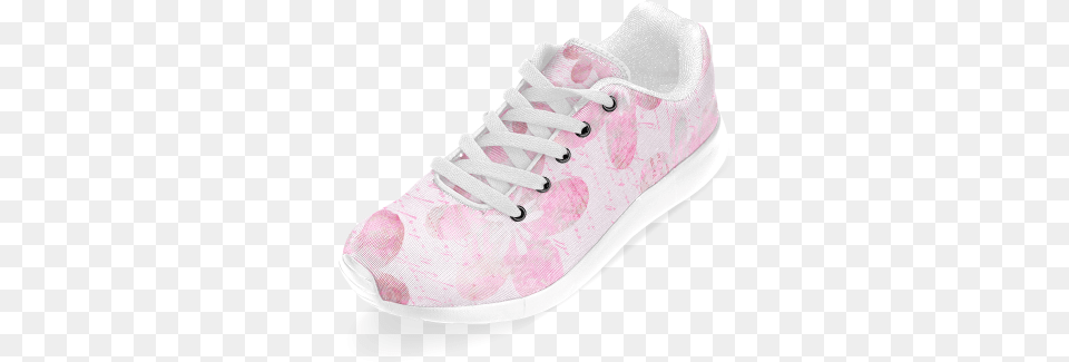 Watercolor Flower Pattern Women39s Running Shoes Watercolor Painting, Clothing, Footwear, Shoe, Sneaker Png Image