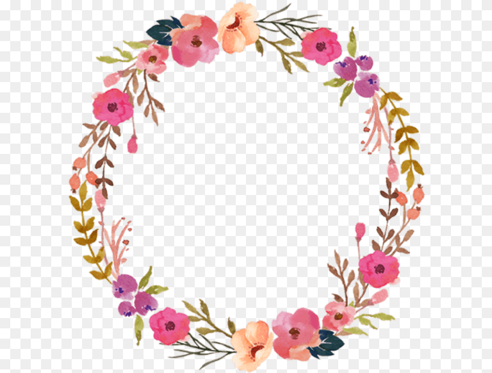 Watercolor Flower Wreath, Plant, Accessories, Flower Arrangement Free Transparent Png