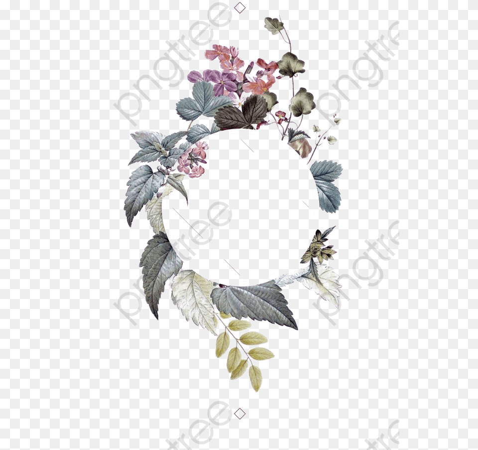 Watercolor Flowers Round Category Floral Graphic Design, Plant, Art, Floral Design, Graphics Free Transparent Png