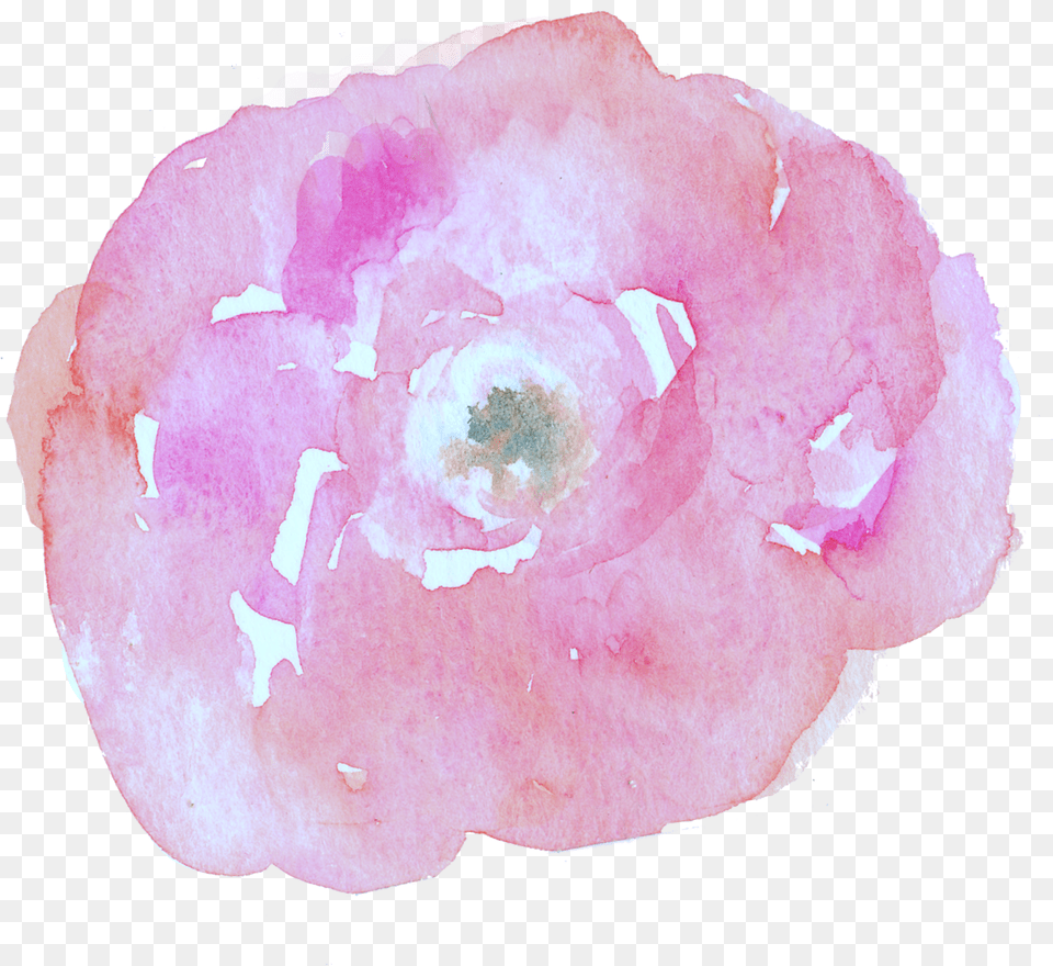 Watercolor Flowers Watercolor Painting, Mineral, Crystal, Flower, Plant Free Png Download