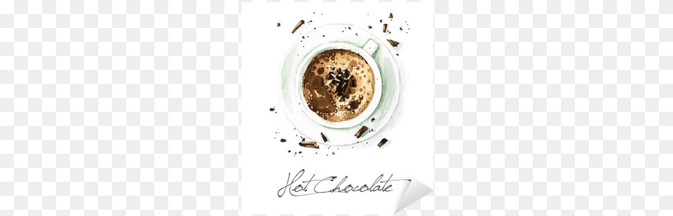 Watercolor Food Painting Hot Chocolate Watercolor Paintings, Cup, Beverage, Coffee, Coffee Cup Png