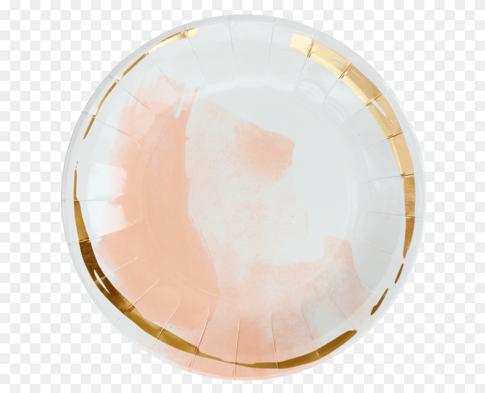 Watercolor Gold Circle Porcelain, Dish, Food, Meal, Platter Png