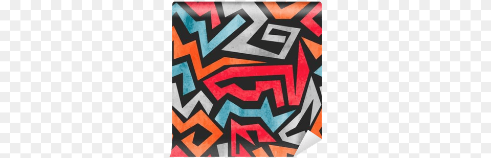 Watercolor Graffiti Seamless Pattern Wallpaper, Art, Modern Art, Painting, Collage Free Transparent Png