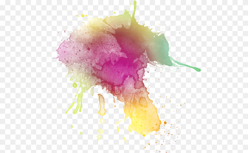 Watercolor Green Splash, Stain, Purple, Person Free Transparent Png
