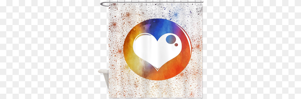 Watercolor Heart Cafepress Watercolor Heart Design 1 Fullqueen Duvet Png
