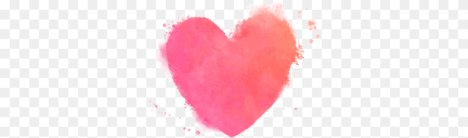 Watercolor Heart Good Morning Heart Message Png Image