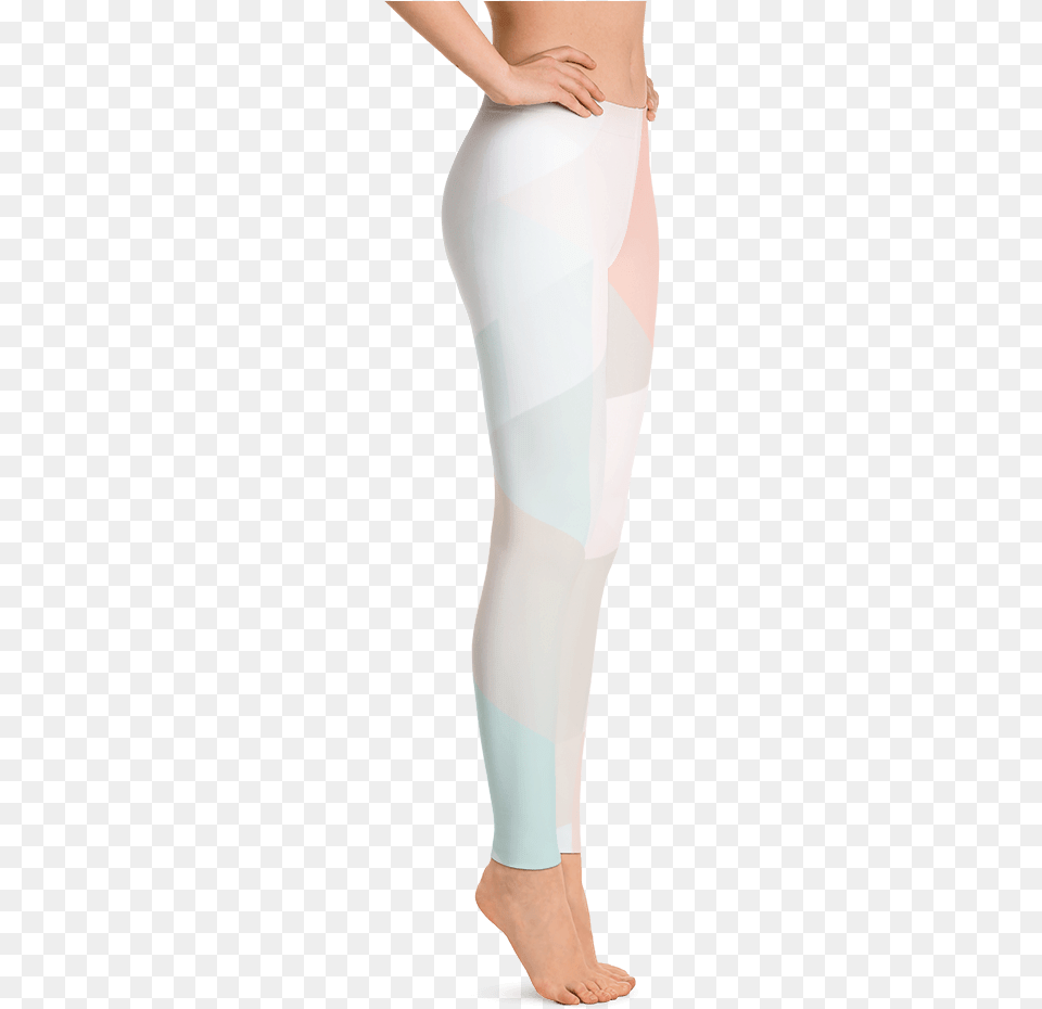 Watercolor Leggings Pastel Galaxy Pants, Adult, Female, Person, Woman Free Transparent Png