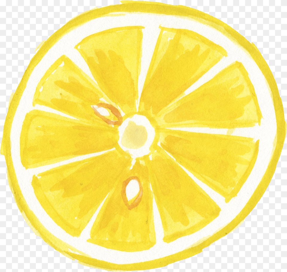 Watercolor Lemon Lemon Illustration, Citrus Fruit, Food, Fruit, Plant Free Transparent Png