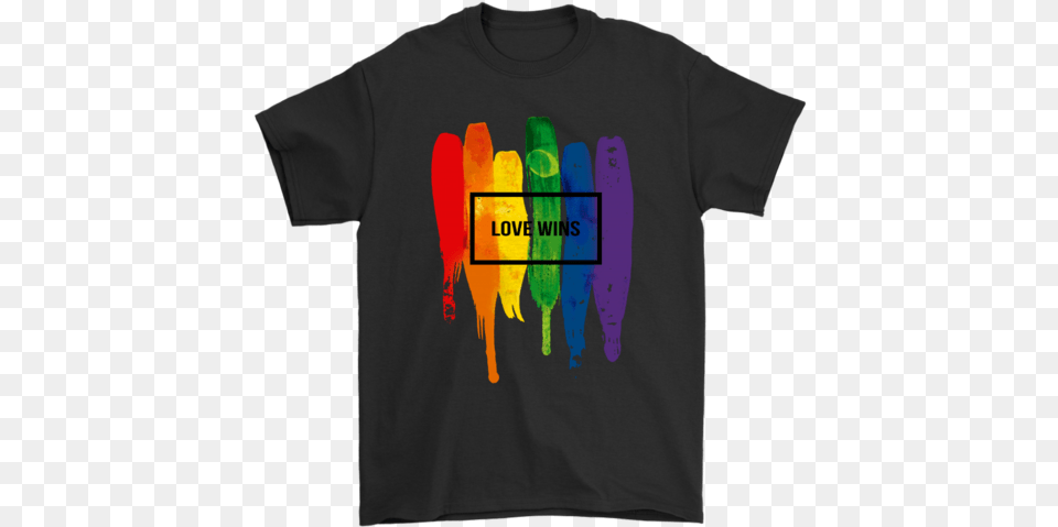 Watercolor Lgbt Love Wins Rainbow Paint Typographic Eat Sleep Fortnite Repeat Shirt, Clothing, T-shirt Png Image